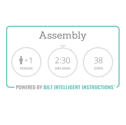 Oxford Square TV Stand for Tvs up to 55", Dark Brown