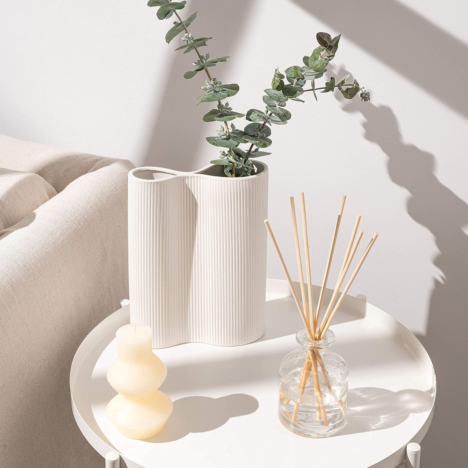 Wave Vase (White)